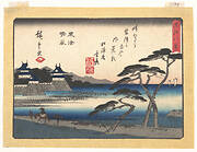 近江八景　粟津晴嵐|Clearing Weather at Awazu