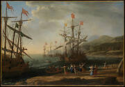 The Trojan Women Setting Fire to Their Fleet