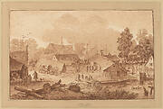 Village with Pond