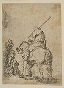 Turbaned Soldier on Horseback