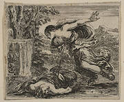 Pyramus et Thisbe, from 'Game of Mythology' (Jeu de la Mythologie)