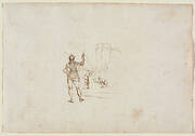 Detail of Martyrdom of Saint John the Evangelist, after Callot