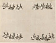 Cavaliers Fighting with Swords