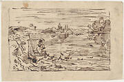 The Cabin Boy Fishing or Line Fishing