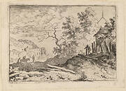 Hut with the Remains of a Hedge