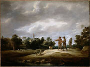 Peasants conversing