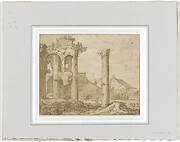 The Forum of Nerva in Rome, Seen from the Temple of Minerva