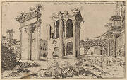 View of the Forum of Nerva