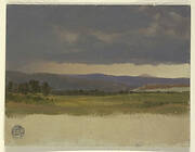 Blue Hill under Low Clouds