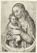 Maria met Kind en maansikkel