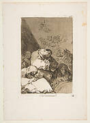 Plate 46 from ' Los Caprichos': Correction (Correccion.)
