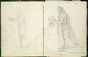 Napoleon Crowning Josephine (recto and verso)