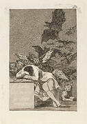 El sueño de la razon produce monstruos. (The sleep of reason produces monsters.)