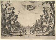 First scene, in Florence, from 'The marriage of the gods' (Le nozze degli Dei)