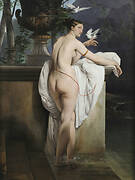 Venere che scherza con due colombe (Ritratto della ballerina Carlotta Chabert)