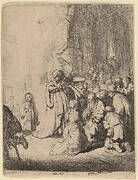 The Presentation in the Temple with the Angel: Small Plate