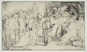 Christ Disputing with the Doctors; a sketch