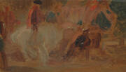Man on a White Horse