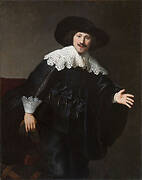 Portrait of a Man Rising from His Chair