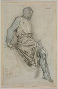 Study for the Failure of Gawain from the Holy Grail Tapestries