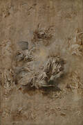Multiple Sketch for the Banqueting House Ceiling