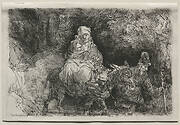 The Flight into Egypt: Crossing a Brook