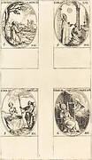 The Conversion of Saint  Augustine; Saint Hilary; Saint John before the Latin Portal; Saint John of Damascus