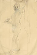 A Sketch of a Man Making an Entrance
