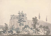 Buildings Overlooking Water, near Naples