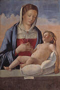 The Virgin with the Sleeping Child on a Parapet