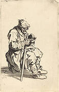 Beggar Eating