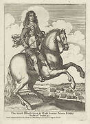 Ruiterportret van Jacobus II, koning van Engeland en Schotland