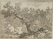 The Sportsman near the Large Tree