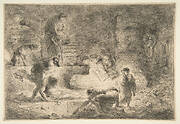 Tobit burying the Dead