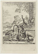 Fabel van de vos en de kraanvogel