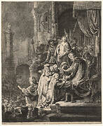 Christ Before Pilate: Large Plate