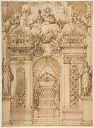 Design for a "Quarantore" Decoration