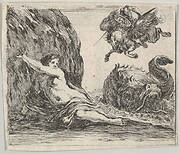 Perseus and Andromeda, from 'Game of Mythology' (Jeu de la Mythologie)