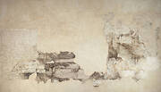 Sala delle Asse, detail of Monochrome during the restoration (2012-2015)