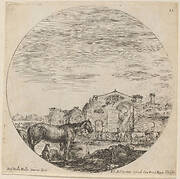 Baths of Diocletian and Shepherd Sleeping