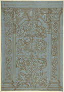 Design for a Wall Elevation with Grotesques