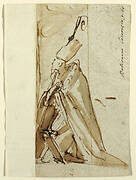A Kneeling Bishop
