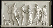 Achilles Delivers Briseis to Agamemnon’s Heralds